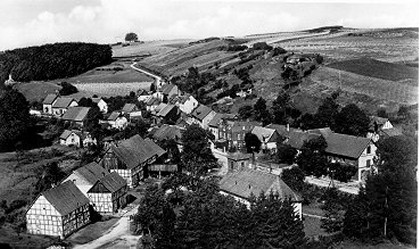 Dorf Canstein von Osten 1910 Dorf Canstein von Osten 1910